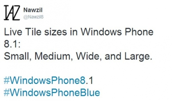 或采用Windows Phone 8.1更大尺寸的磁贴